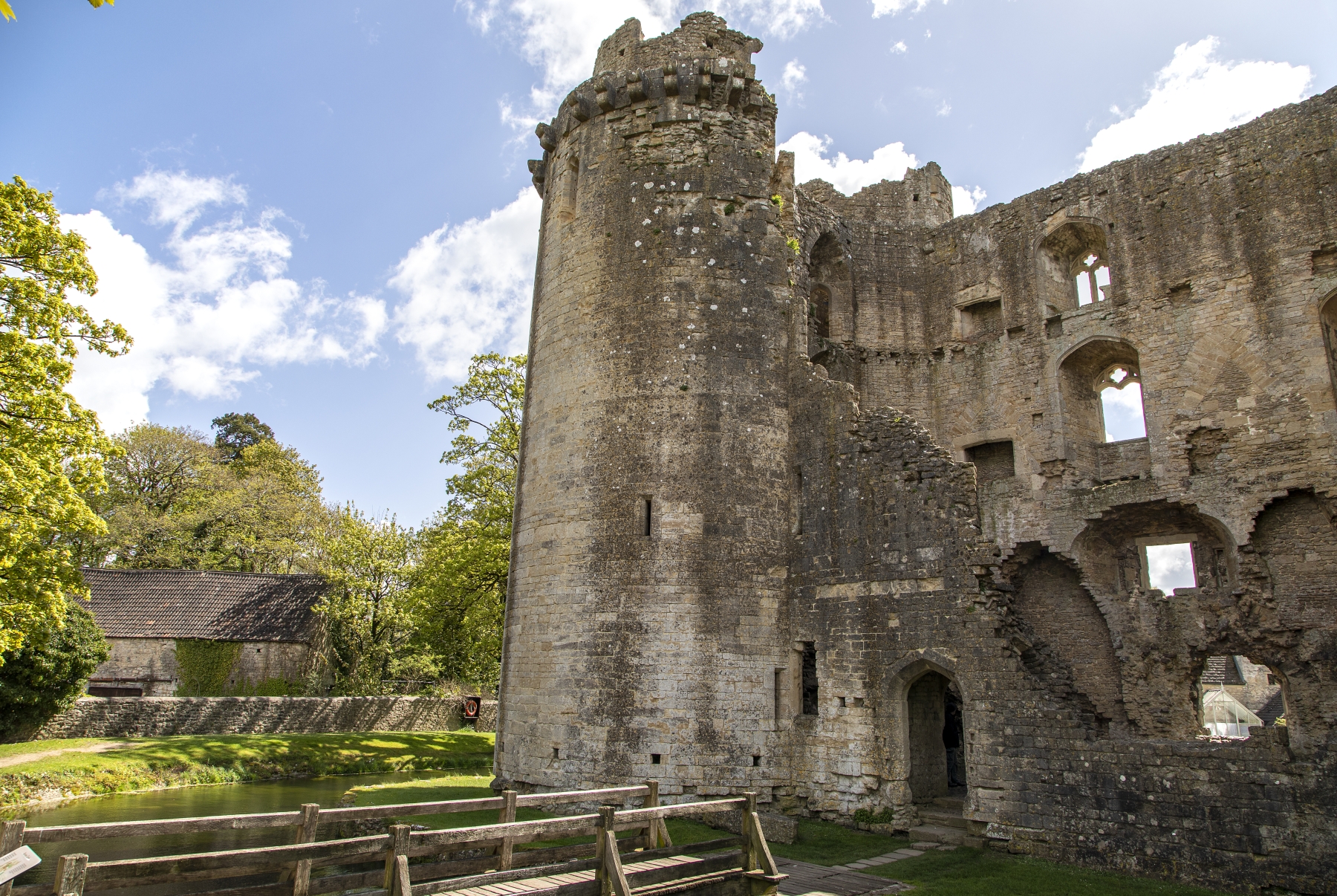 Nunney Castle, Somerset, UK